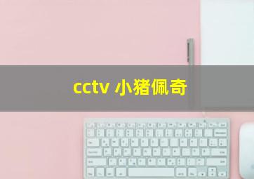 cctv 小猪佩奇